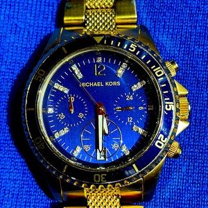 Michael Kors Gold Plated Watch MK 5547 CE